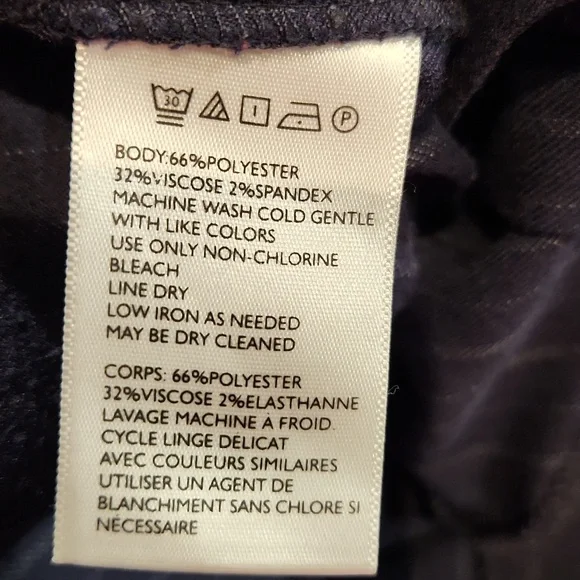 Urban Outfitters Charlotte High Rise Pinstripe Pants Sz 0 - Picture 8 of 8